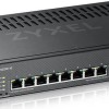 Zyxel GS2220-10 Managed L2 Switch με 8 Θύρες Gigabit (1Gbps) Ethernet και 2 SFP Θύρες