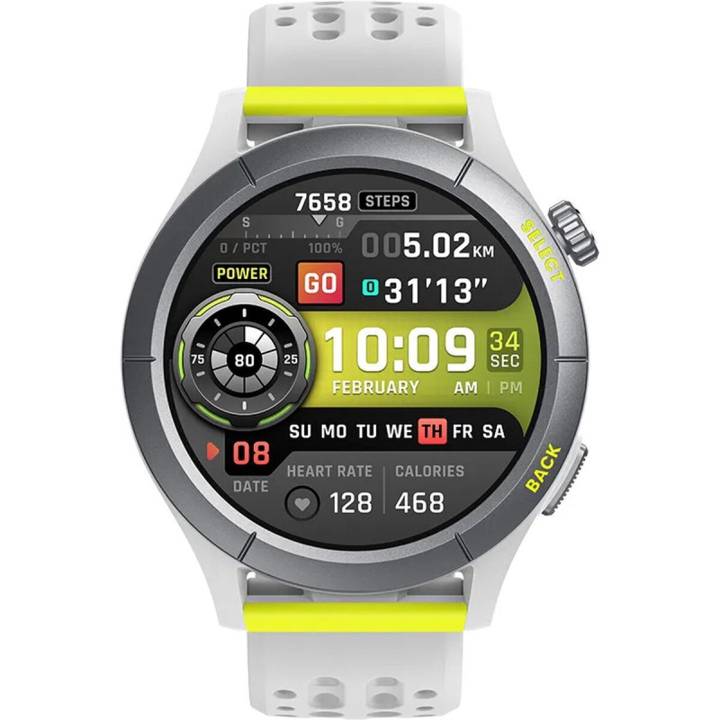 Amazfit Cheetah (Round) 47mm Αδιάβροχο Smartwatch με Παλμογράφο (Speedster Grey)