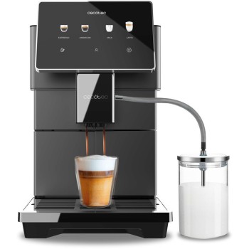 Cecotec Cremmaet Αυτόματη Μηχανή Espresso 1350W Πίεσης 19bar για Cappuccino Μαύρη