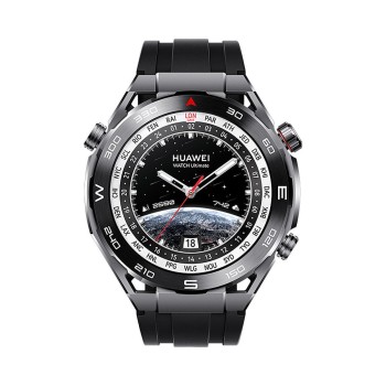 Huawei Watch Ultimate Ceramic 49mm Αδιάβροχο με Παλμογράφο (Μαύρο)