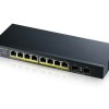 Zyxel GS1100-10HP-EU0102F v2 Managed L2 PoE Switch με 8 Θύρες Gigabit (1Gbps) Ethernet