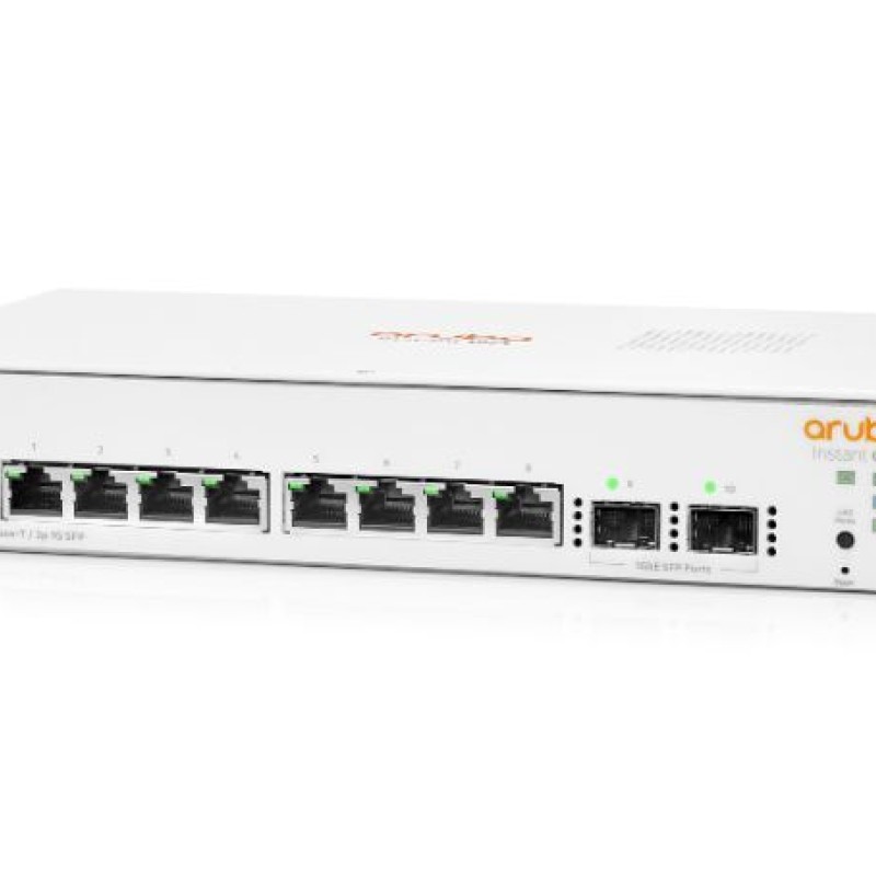 Aruba Instant On 1930 8G 2SFP Managed L3 / L2 Switch με 8 Θύρες Gigabit (1Gbps) Ethernet και 2 SFP Θύρες