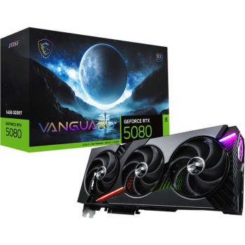 MSI GeForce RTX 5080 16GB GDDR7 Vanguard SOC Κάρτα Γραφικών V531-039R