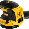 Dewalt DCW210NT Έκκεντρο Τριβείο 125mm Μπαταρίας 18V Solo με Ρύθμιση Ταχύτητας και με Σύστημα Αναρρόφησης