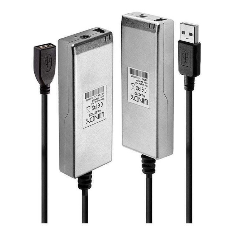 Lindy 42702 200m Fibre Optic USB 2.0 Extender