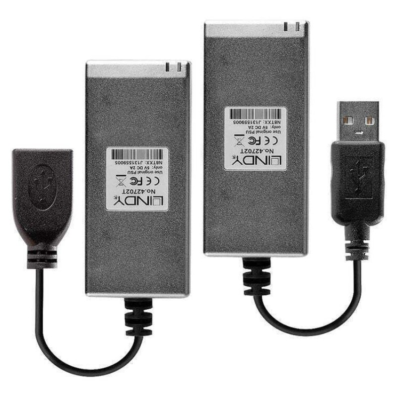 Lindy 42702 200m Fibre Optic USB 2.0 Extender