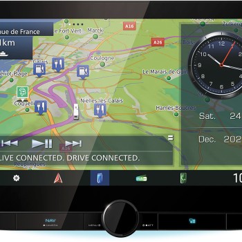 Kenwood Ηχοσύστημα Αυτοκινήτου (Bluetooth/USB/WiFi/GPS/Apple-Carplay/Android-Auto) με Οθόνη Αφής 10.1