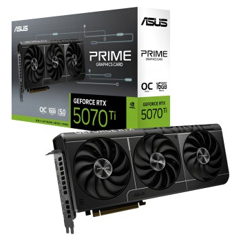 Asus GeForce RTX 5070 Ti 16GB GDDR7 Prime OC Κάρτα Γραφικών 90YV0MF0-M0NA00