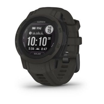 Garmin Instinct 2S Solar 40mm Αδιάβροχο Smartwatch με Παλμογράφο (Graphite)