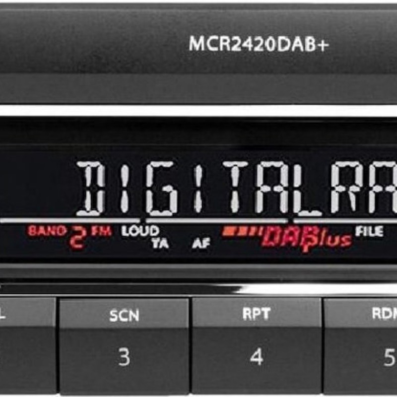 Ραδιόφωνο Αυτοκινήτου Axion Axion Kienzle Mcr 2420 Dab+ Usb Aux Bt 24v Kurzschacht