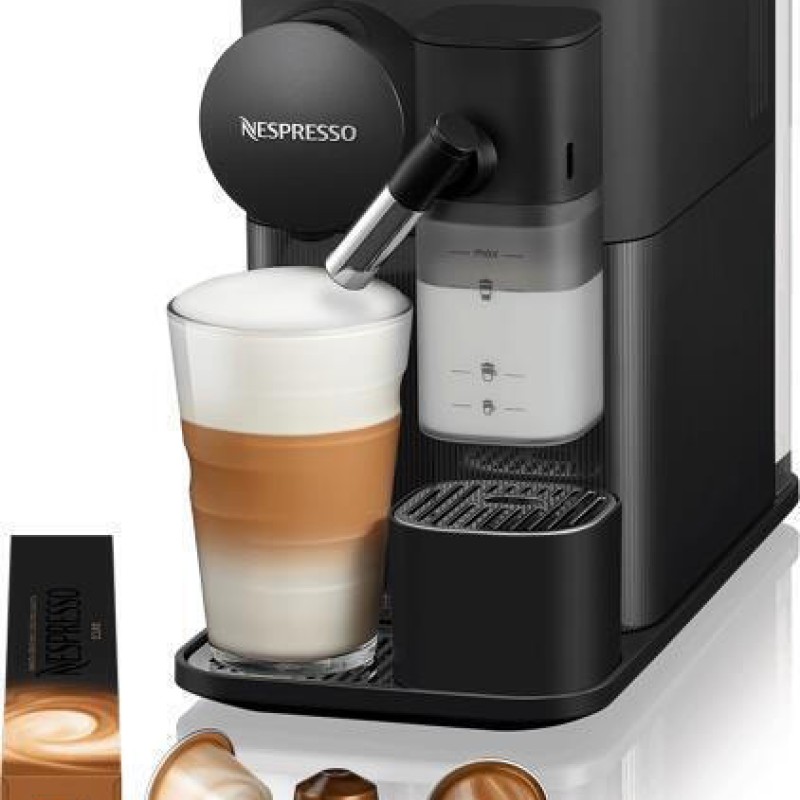 De'Longhi Lattissima One Καφετιέρα για Κάψουλες Nespresso Πίεσης 19bar με Αφρογαλιέρα Black