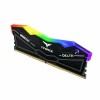 TeamGroup Delta RGB DDR5 32GB RAM με 2x16GB Modules και Ταχύτητα 7600 για Desktop FF3D532G7600HC36DDC01
