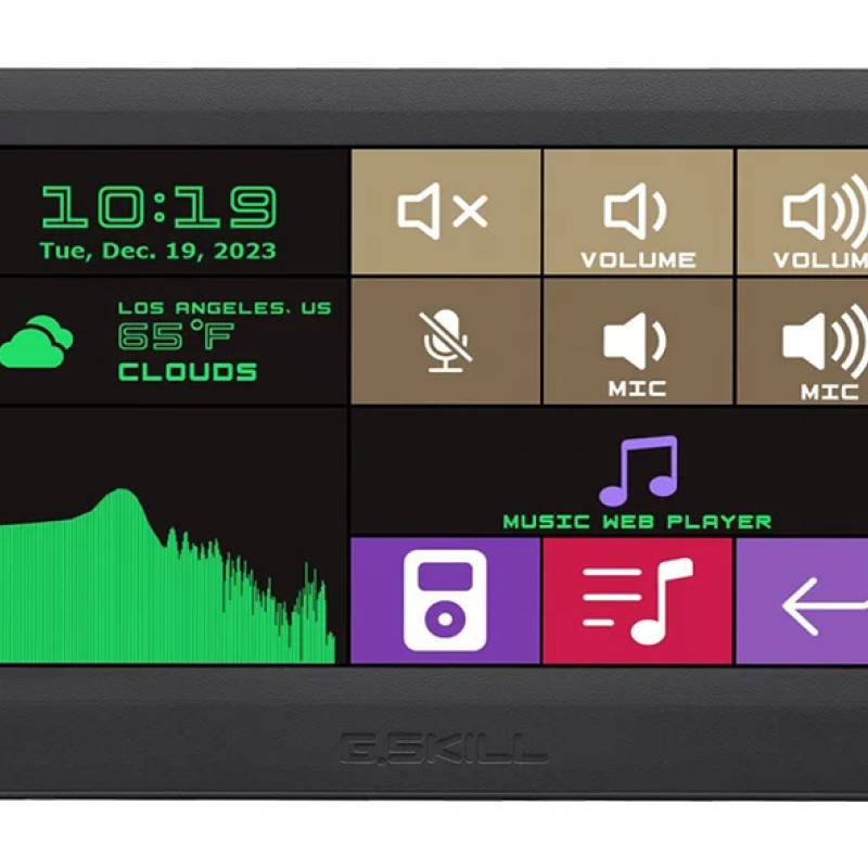 G.Skill WiGiDash PC Command Panel
