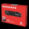 Adata XPG Gammix S70 Blade SSD 8TB M.2 NVMe PCI Express 4.0 AGAMMIXS70B-8000G-CS