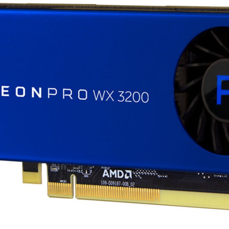 AMD Radeon Pro WX 3200 4GB GDDR5 Κάρτα Γραφικών 100-506115