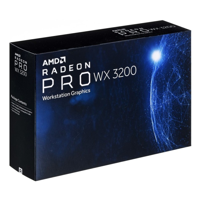 AMD Radeon Pro WX 3200 4GB GDDR5 Κάρτα Γραφικών 100-506115