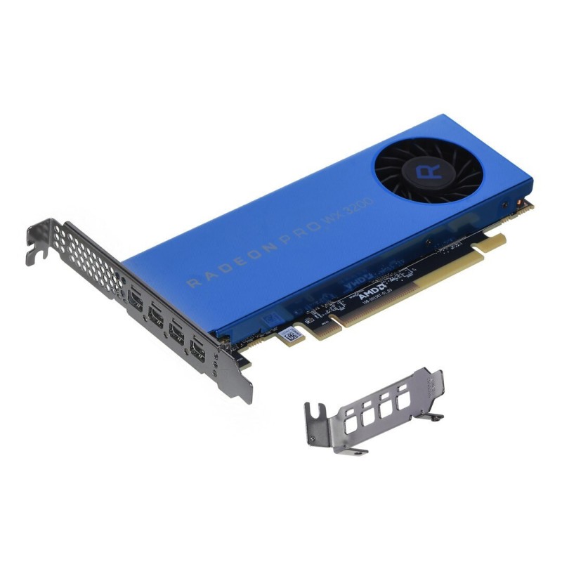 AMD Radeon Pro WX 3200 4GB GDDR5 Κάρτα Γραφικών 100-506115