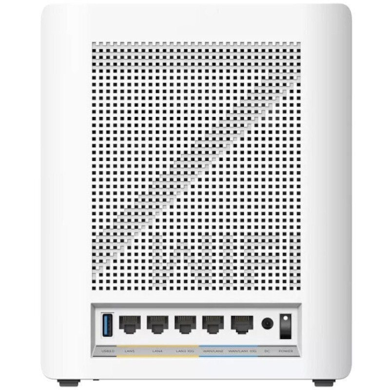 Asus ZenWiFi BQ16 v1 WiFi Mesh Network Access Point Wi‑Fi 7 Quad Band (2.4 & 5 & 5 & 6GHz) σε Τριπλό Kit Λευκό
