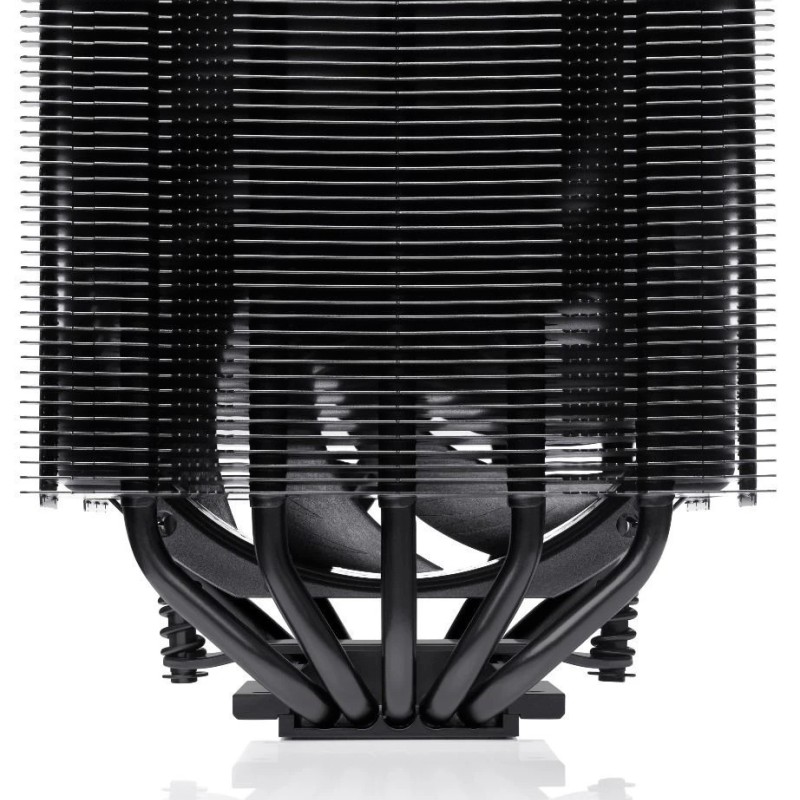 Noctua NH-D12L Chromax.Black Ψύκτρα Επεξεργαστή για Socket AM4/AM5/1200/115x/1700