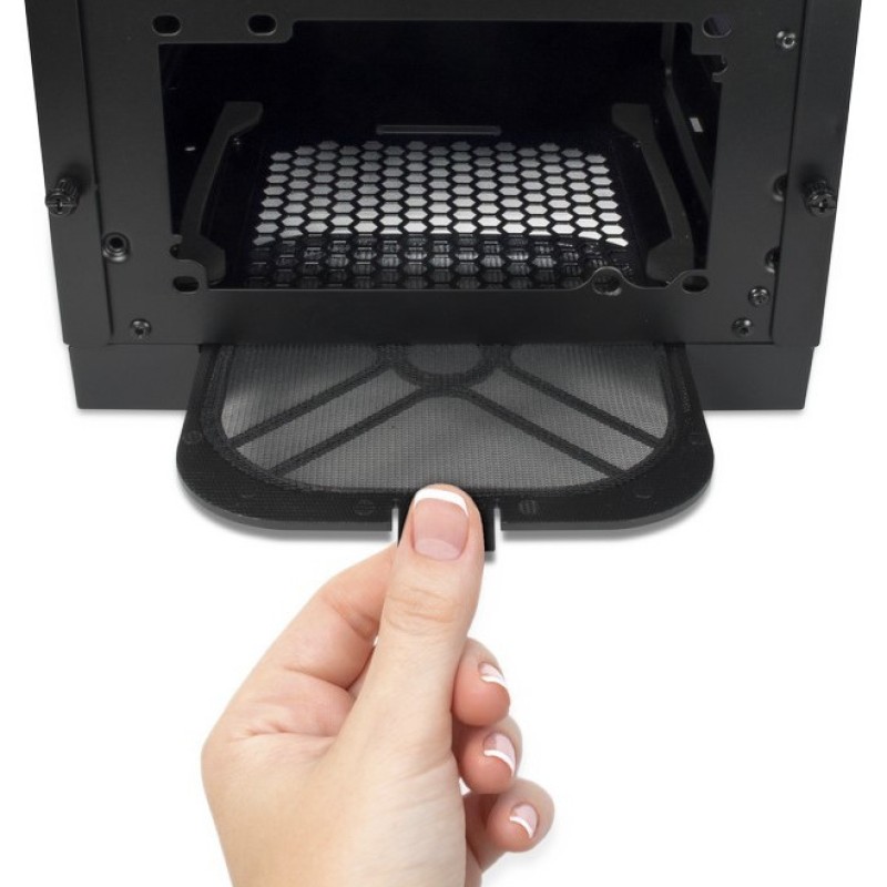 Inter-Tech X-908 Infini2 Gaming Midi Tower Κουτί Υπολογιστή με Πλαϊνό Παράθυρο και RGB Φωτισμό Μαύρο