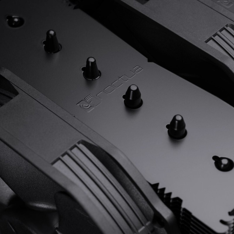 Noctua NH-D15NH-D15 chromax.black Ψύκτρα Επεξεργαστή Διπλού Ανεμιστήρα για Socket AM4/AM5/1200/115x