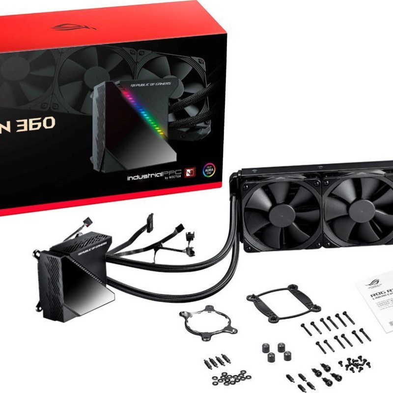 Asus ROG Ryujin 360 Υδρόψυξη Επεξεργαστή Τριπλού Ανεμιστήρα 120mm για Socket AM4/1200/115x με RGB Φωτισμό