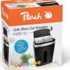 Peach Καταστροφέας Εγγράφων PS600-10 Micro Cut 7 Φύλλων με Κάδο 30lt 510787