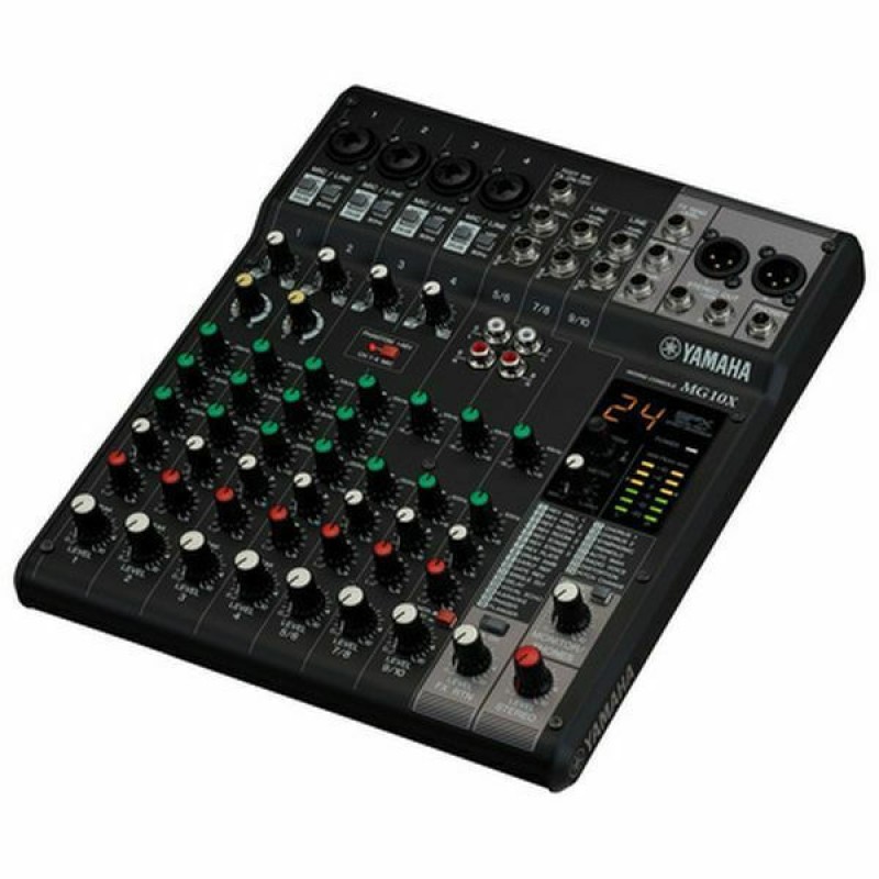 Yamaha MG10X Αναλογικός Μίκτης 10 Καναλιών με Phantom Power & 4 Εισόδους XLR
