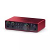 Focusrite Εξωτερική Επαγγελματική Κάρτα Ήχου Scarlett 2i2 4th Gen Συνδεσιμότητα USB για PC