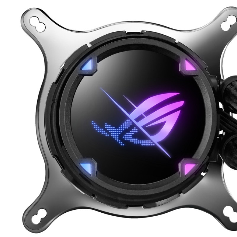 Asus ROG STRIX LC II 240 Υδρόψυξη Επεξεργαστή Διπλού Ανεμιστήρα 120mm για Socket 1200