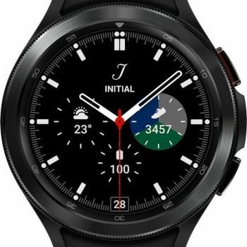 Samsung Galaxy Watch4 Classic 4G Stainless Steel 46mm Αδιάβροχο με eSIM και Παλμογράφο (Black)