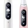 Oral-B iO Series 6 Ηλεκτρική Οδοντόβουρτσα με Χρονομετρητή και Αισθητήρα Πίεσης Duo Pack White/Pink