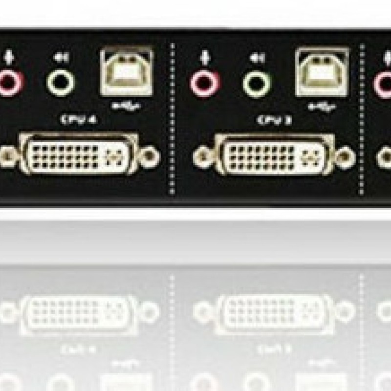 Aten 4-Port USB DVI/Audio KVMP