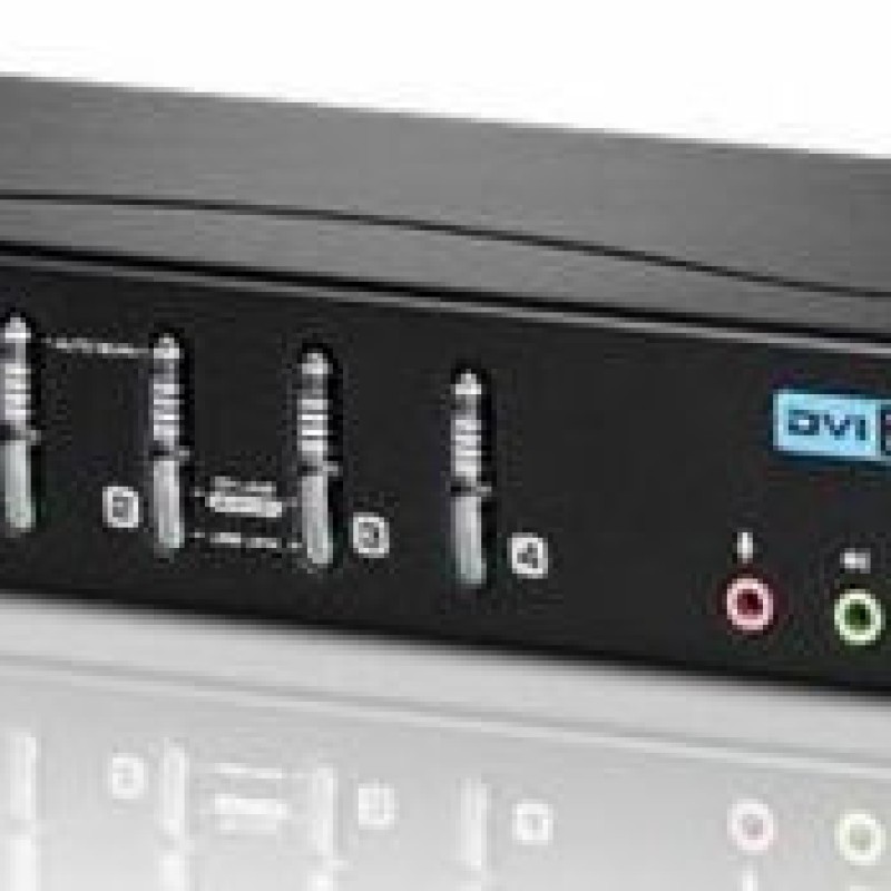 Aten 4-Port USB DVI/Audio KVMP