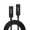 Lindy USB 2.0 Cable USB-C male - USB-C Μαύρο 15m (38503)