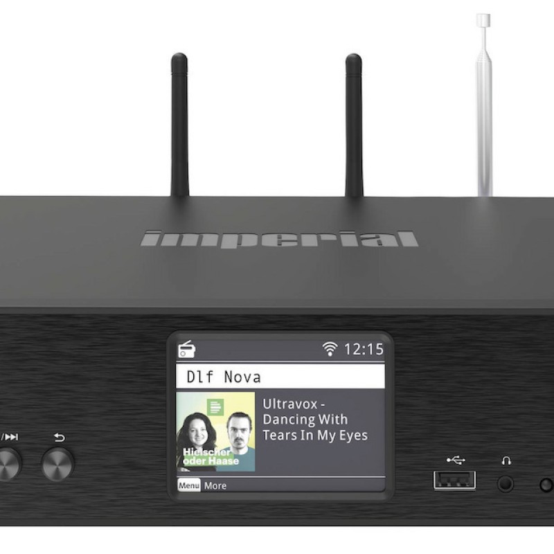 Imperial Dabman i510BT Επιτραπέζιο Ραδιόφωνο Ρεύματος DAB+ με Bluetooth και USB Μαύρο