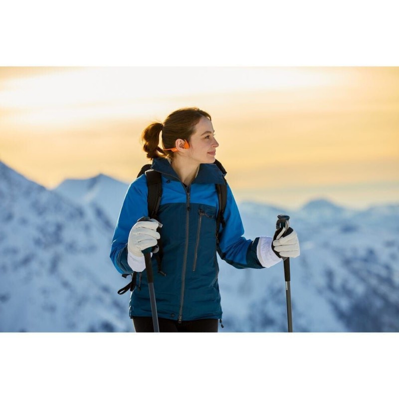 Shokz OpenRun Pro2 Mini Bone Conduction Bluetooth Handsfree Ακουστικά με Αντοχή στον Ιδρώτα Πορτοκαλί