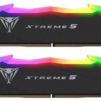 Patriot Viper Xtreme 5 RGB DDR5 32GB RAM με 2x16GB Modules και Ταχύτητα 8000 για Desktop PVXR532G80C38K