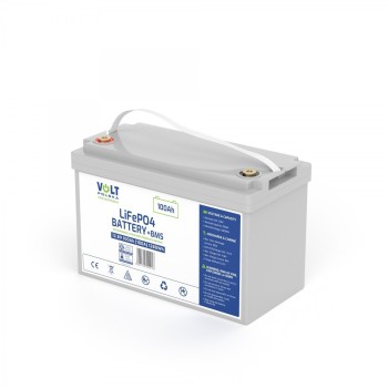Volt Polska Μπαταρία Φωτοβολταϊκών Λιθίου 12.8V 100Ah