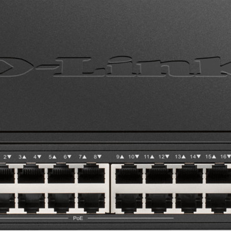 D-Link DGS-1100-24PV2 Managed L2 PoE+ Switch με 24 Θύρες Gigabit (1Gbps) Ethernet