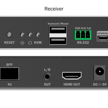 Hdmi Extender Digitus Set Fiber 4k/60hz Black