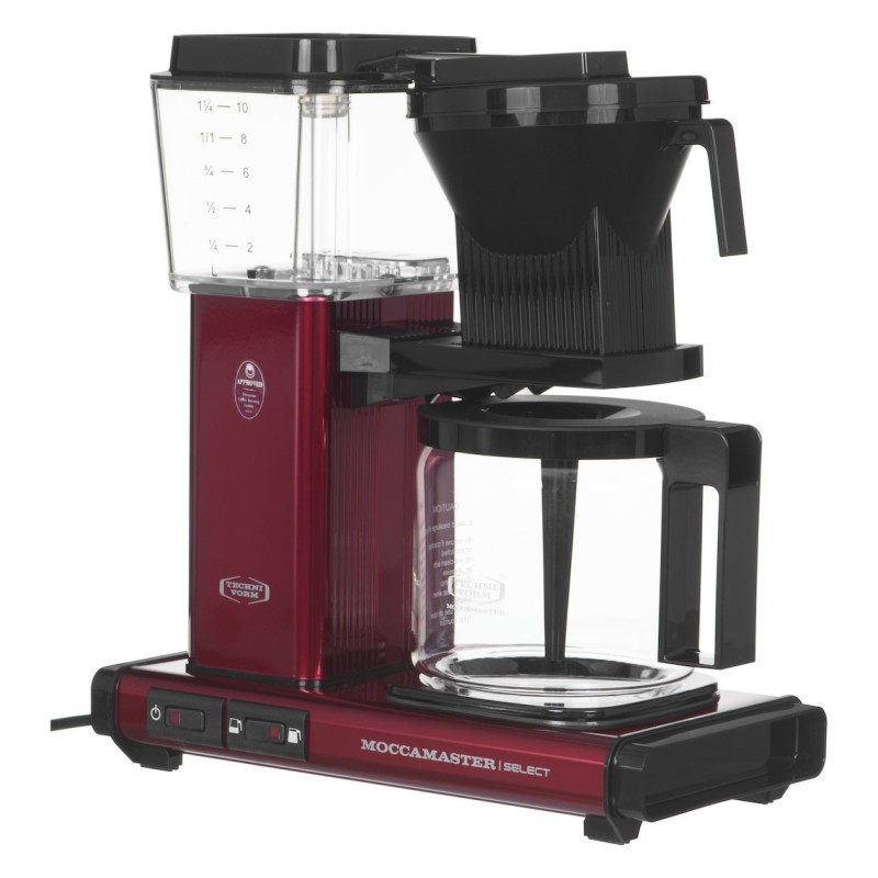 Moccamaster KBG Select Καφετιέρα Φίλτρου 1520W Red
