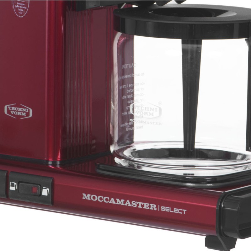 Moccamaster KBG Select Καφετιέρα Φίλτρου 1520W Red