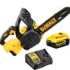 Dewalt Αλυσοπρίονο Μπαταρίας 1x5Ah Brushless 18V 3.6kg με Λάμα 30cm DCM565P1
