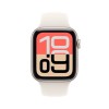 Apple Watch SE 3 Aluminium 40mm Αδιάβροχο με Παλμογράφο (Starlight Aluminium Case with Starlight Sport Band - M/L)