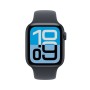 Apple Watch SE 3 Aluminium 40mm Αδιάβροχο με Παλμογράφο (Midnight Aluminium Case with Midnight Sport Band - M/L)