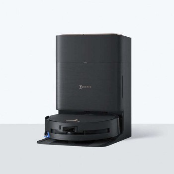 Ecovacs Deebot Σκούπα Ρομπότ για Σκούπισμα & Σφουγγάρισμα με Wi-Fi Μαύρη