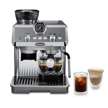 De'Longhi La Specialista Arte Evo Αυτόματη Μηχανή Espresso 1450W Πίεσης 15bar με Μύλο Άλεσης Γκρι