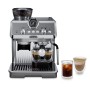 De'Longhi La Specialista Arte Evo Αυτόματη Μηχανή Espresso 1450W Πίεσης 15bar με Μύλο Άλεσης Γκρι