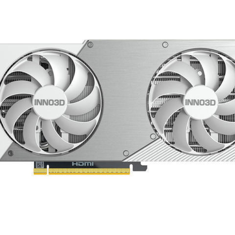 Inno 3D GeForce RTX 5070 12GB GDDR7 Twin X2 OC White Κάρτα Γραφικών N50702-12D7X-195064W